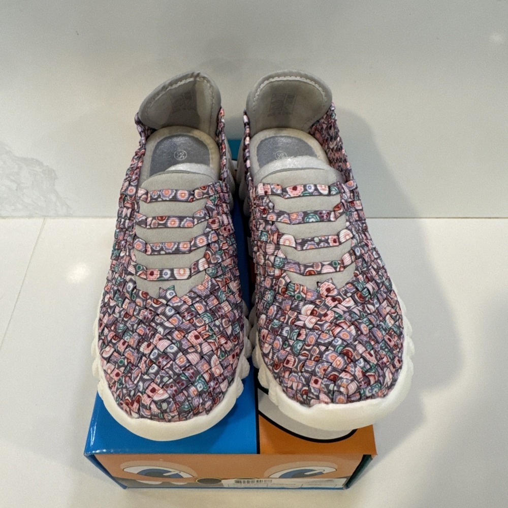 Bernie Mev Sneaker Shoes Size 35 US 4 Cotton Candy New W Box BM28